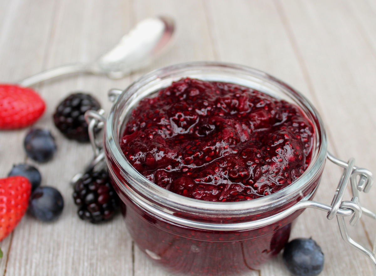 Very Berry Chia Seed Compote – PlantPure Nation