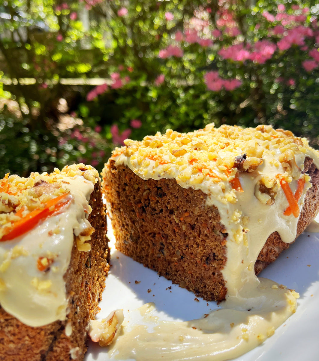 Carrot Cake Loaf – PlantPure Nation
