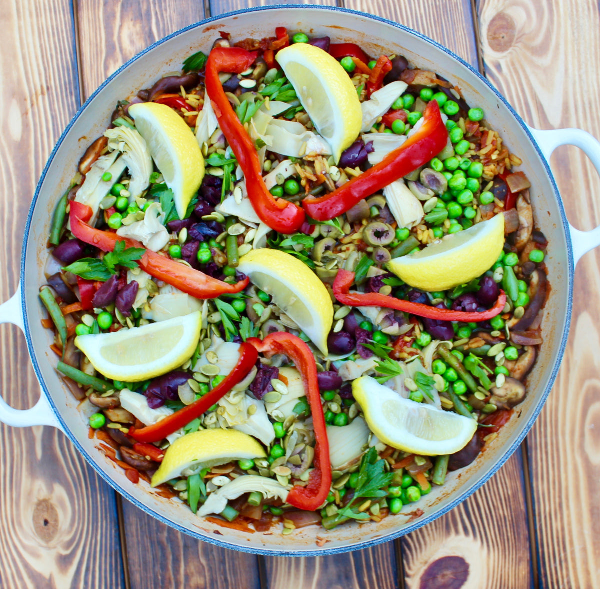 Spanish Vegetable Paella – PlantPure Nation