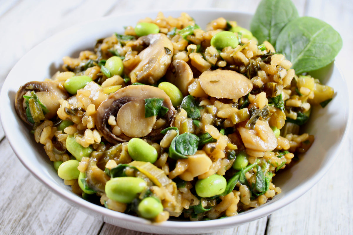 Instant Pot Thai Green Curry Risotto – PlantPure Nation