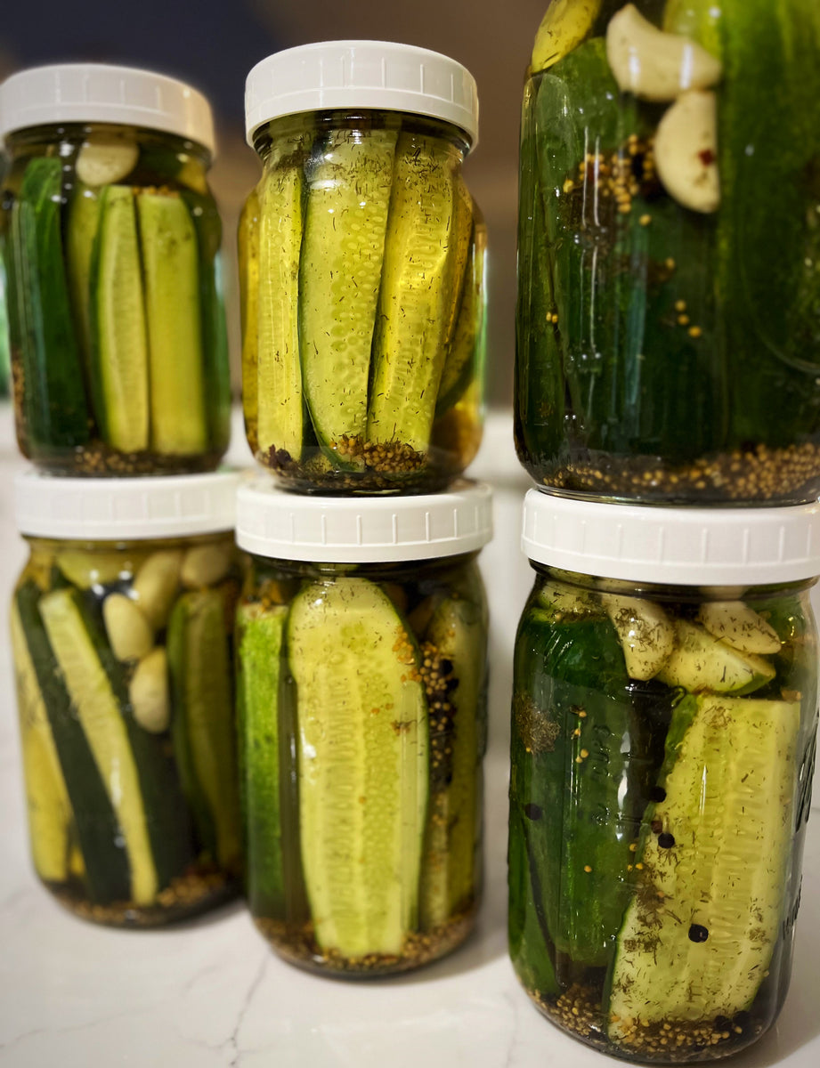 Refrigerator Dill Pickles – PlantPure Nation