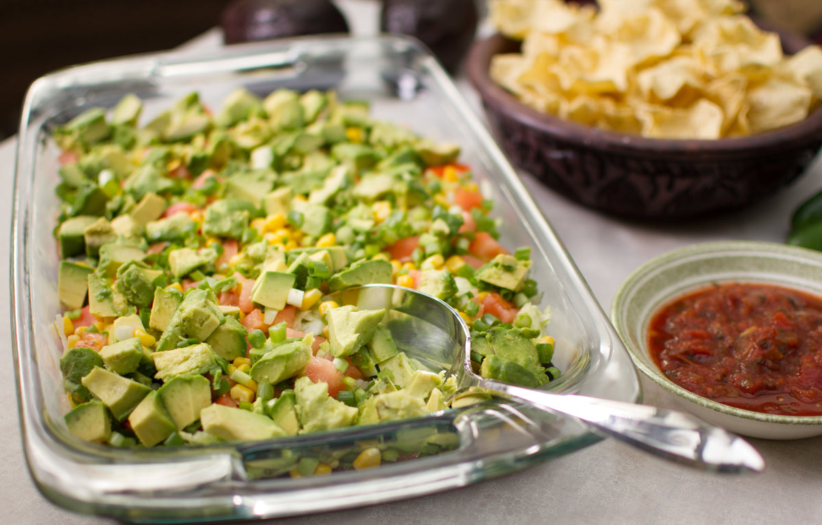 Layered Taco Salad Dip – PlantPure Nation