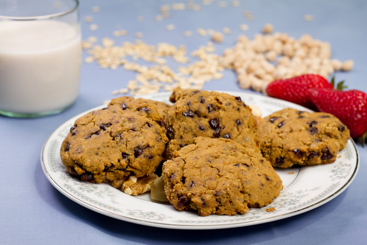 Chickpea Chocolate Chip Cookies – PlantPure Nation