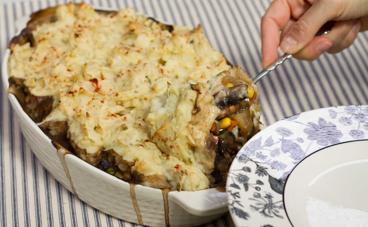 Shepherd's Pie with Potato-Parsnip Mash – PlantPure Nation