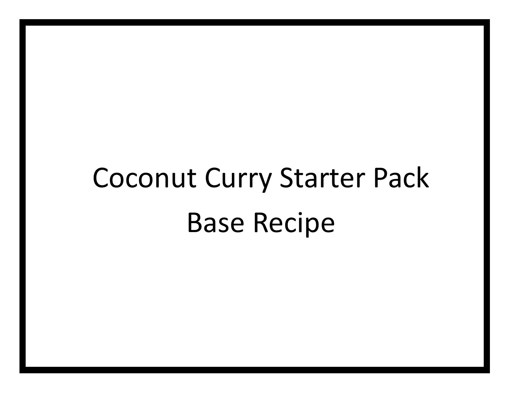 Coconut Curry Starter Pack