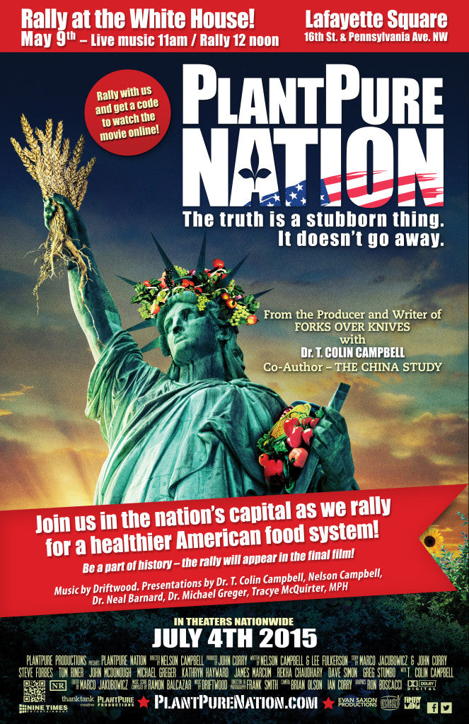 PlantPure Nation Rally at the White House! May 9th