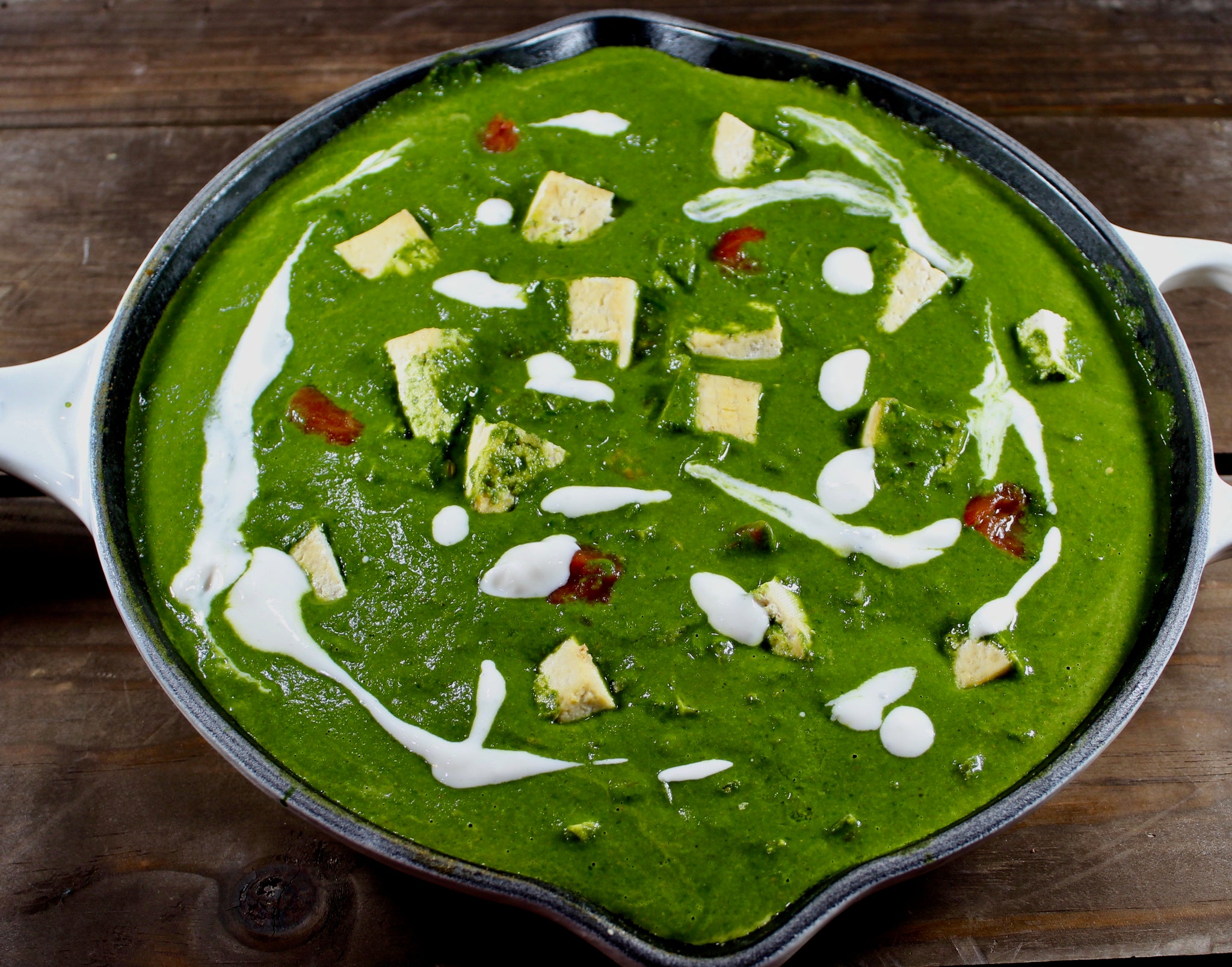 Vegan Palak Paneer