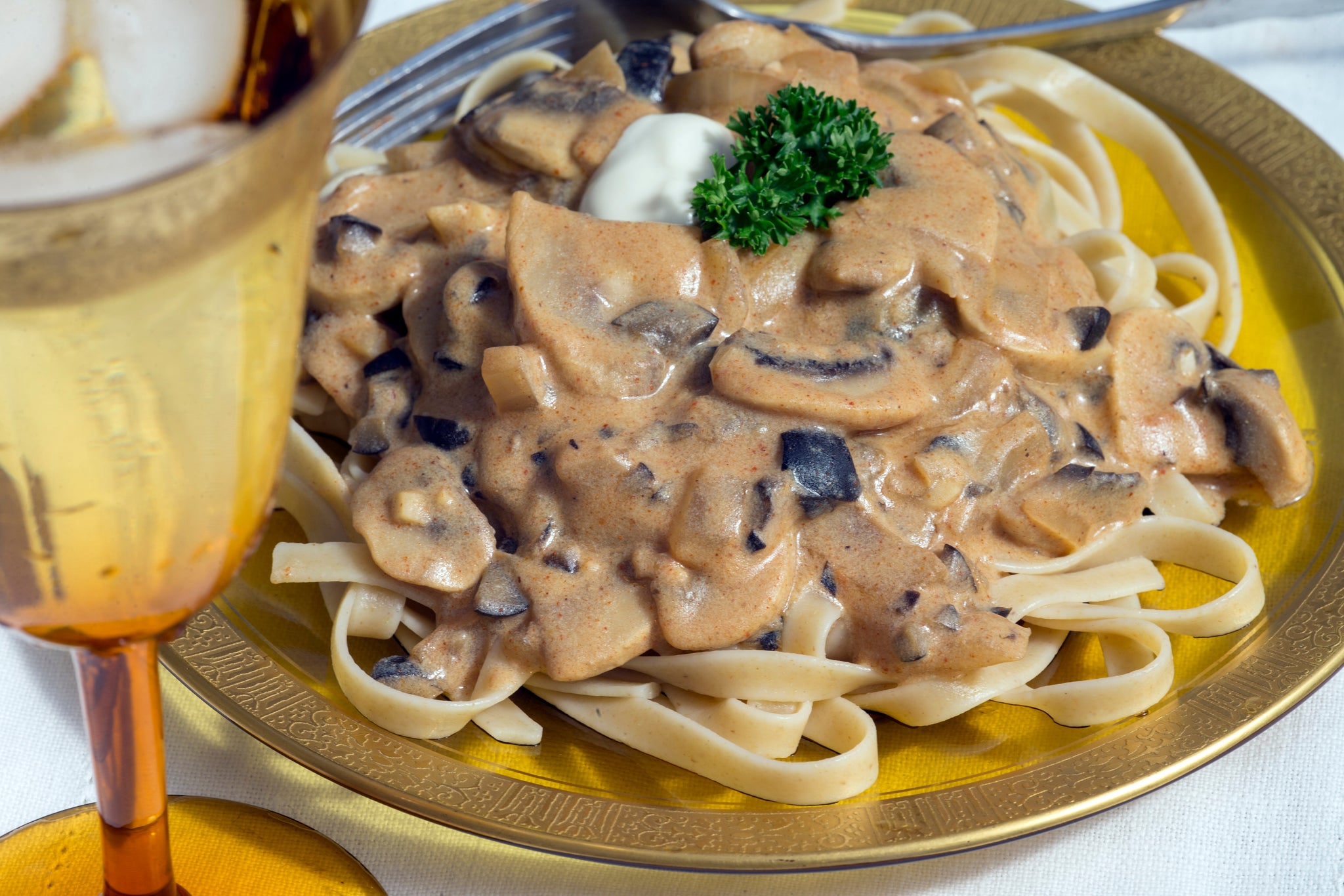 Mushroom Stroganoff