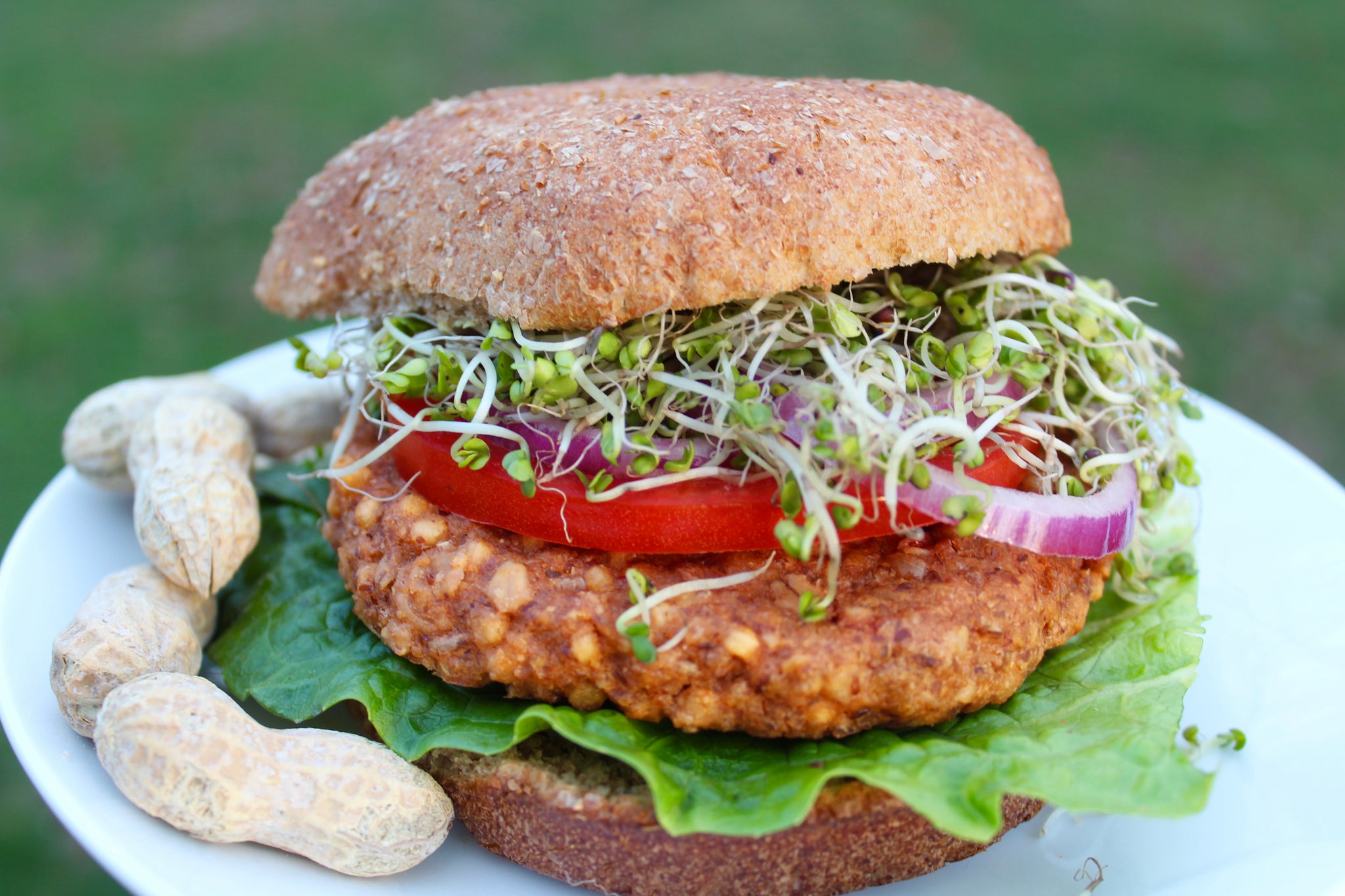 Thai Peanut Burger