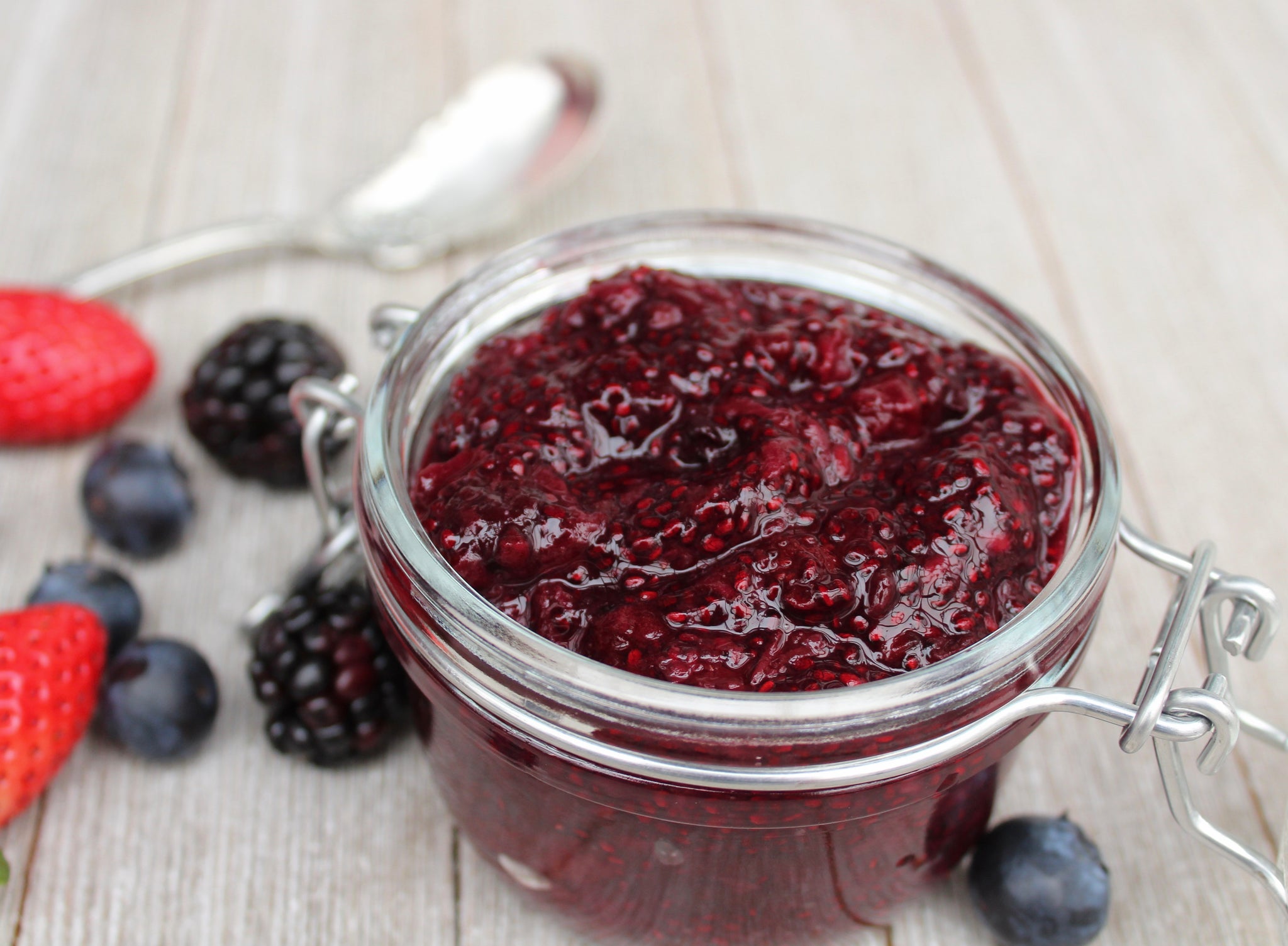 Very Berry Chia Seed Jam